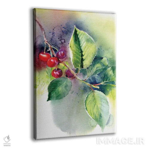 تابلو دکوراتیو گیلاس اثر مارینا ایگناتووا - نمای پرسپکتیو محصول