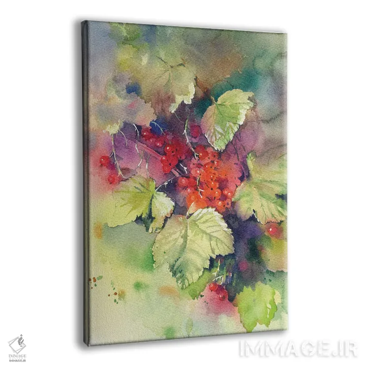 تابلو دکوراتیو قره قات قرمز اثر مارینا ایگناتووا - نمای پرسپکتیو محصول