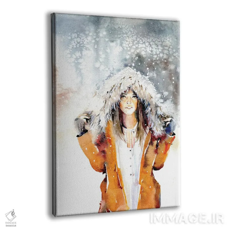 تابلو دکوراتیو در برف اثر مارینا ایگناتووا - نمای پرسپکتیو محصول