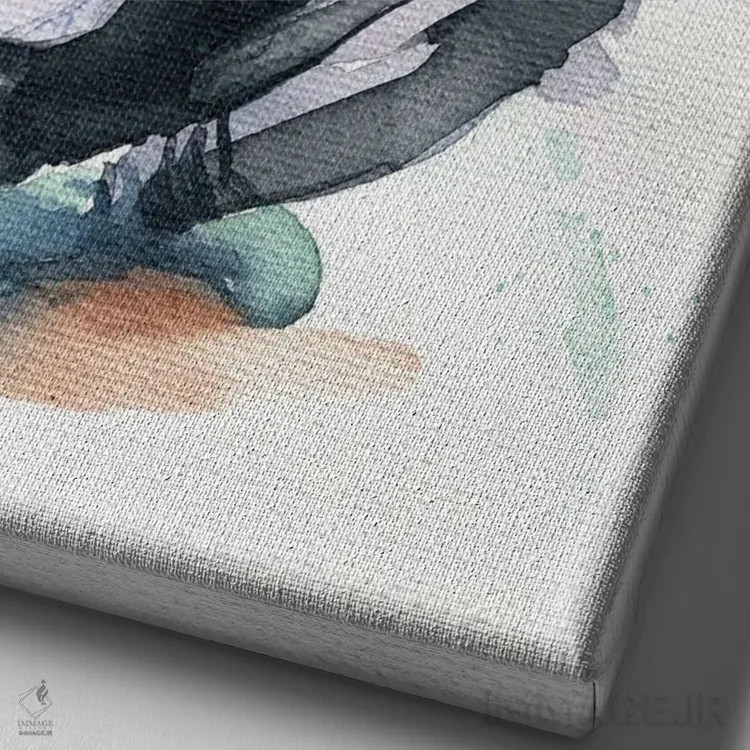 تابلو دکوراتیو عکاس تازه کار اثر مارینا ایگناتووا - نمای نزدیک بافت بوم