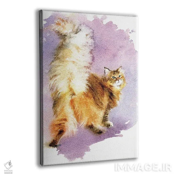 تابلو دکوراتیو دم زیبا اثر مارینا ایگناتووا - نمای پرسپکتیو محصول