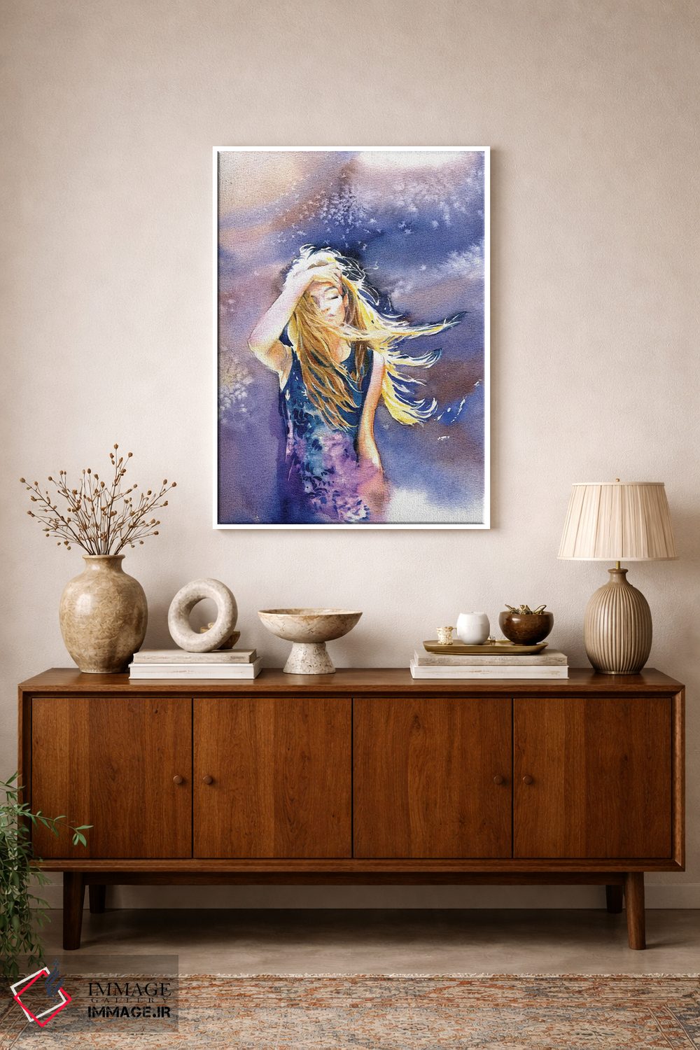 تابلو دکوراتیو باد خورشیدی اثر مارینا ایگناتووا - D1W