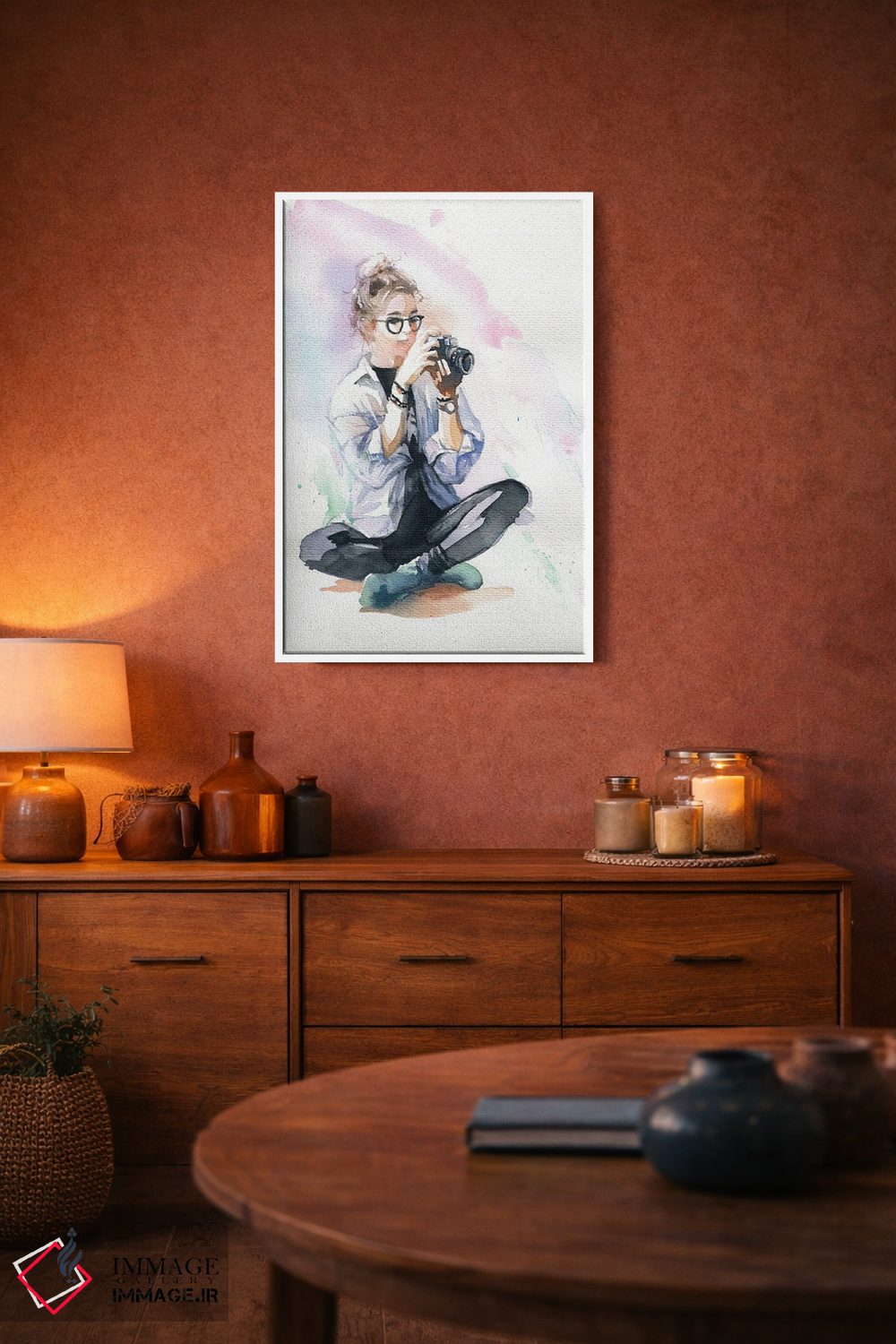 تابلو دکوراتیو عکاس تازه کار اثر مارینا ایگناتووا - D3W