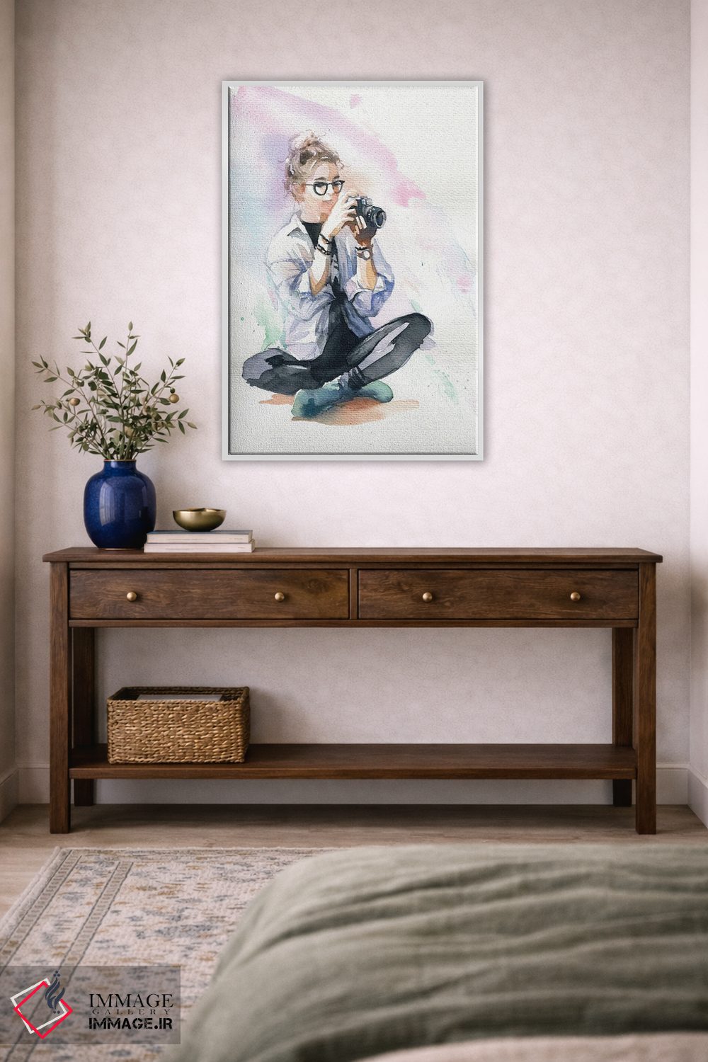 تابلو دکوراتیو عکاس تازه کار اثر مارینا ایگناتووا - D2W
