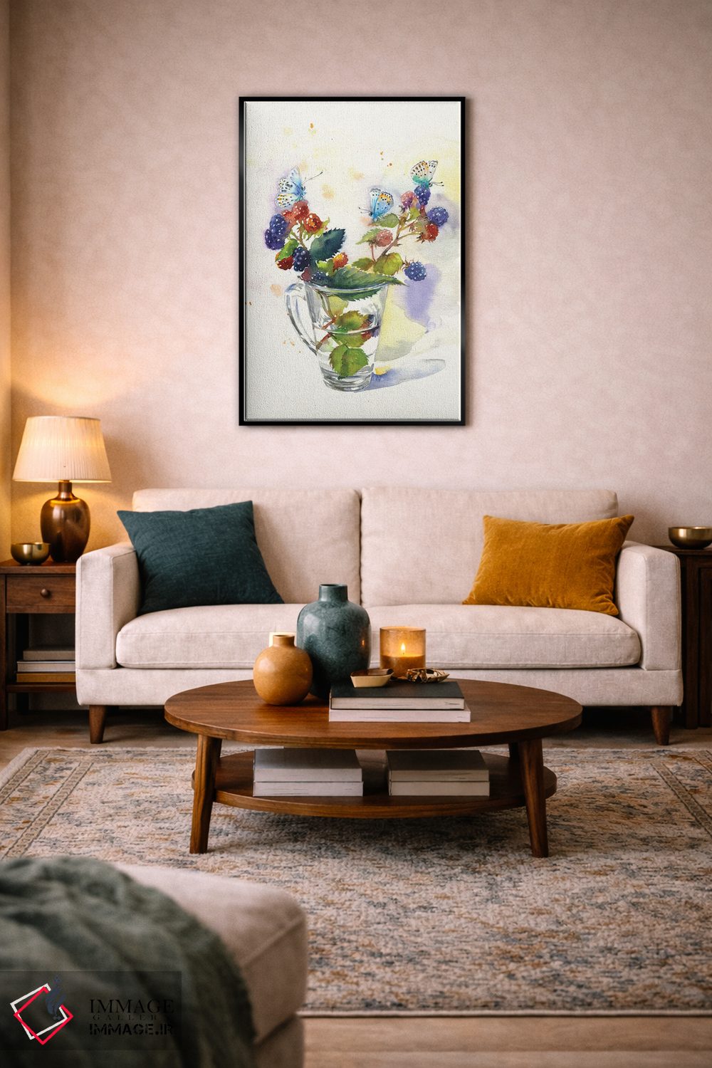 تابلو دکوراتیو شاتوت اثر مارینا ایگناتووا - D5B