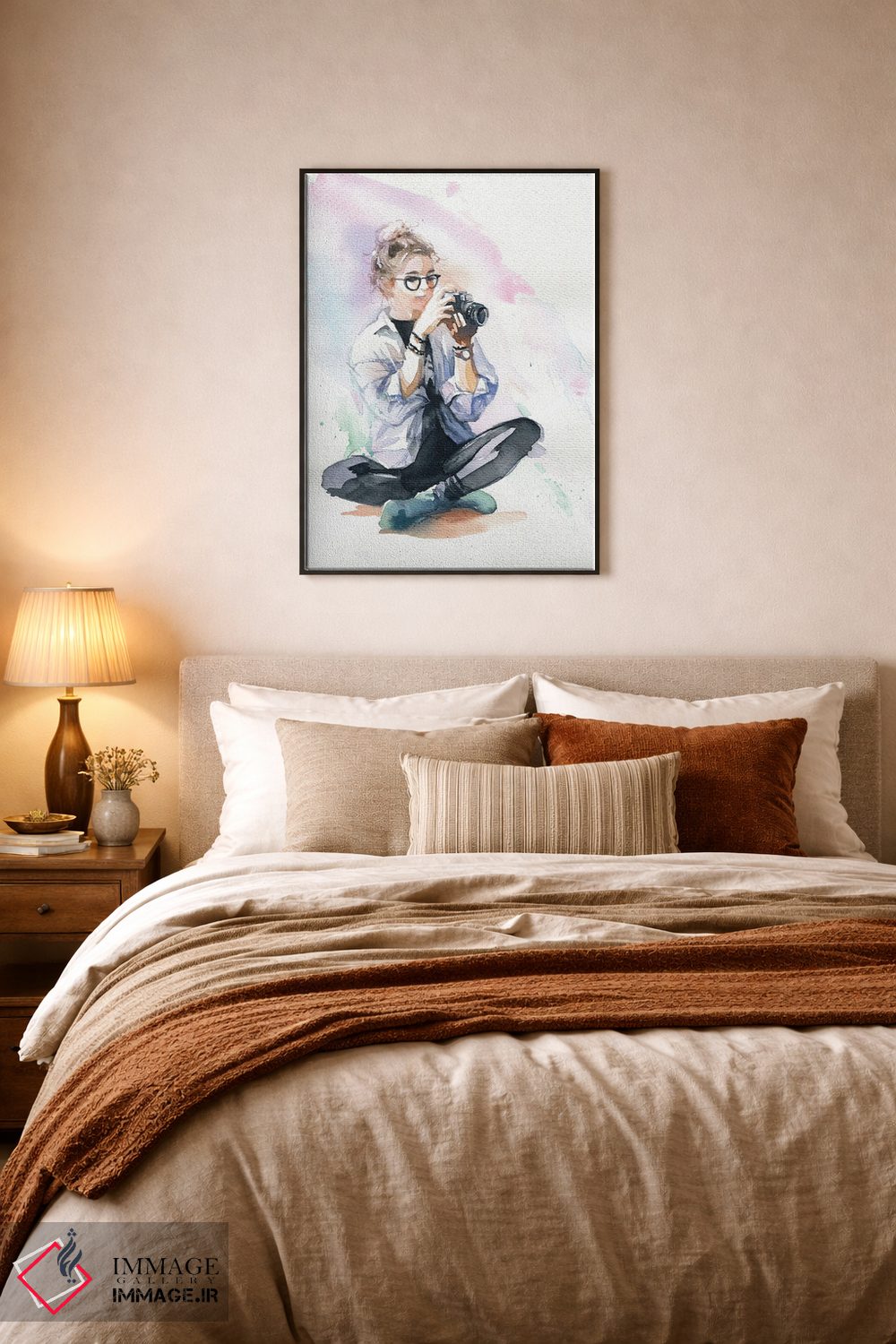 تابلو دکوراتیو عکاس تازه کار اثر مارینا ایگناتووا - D5B