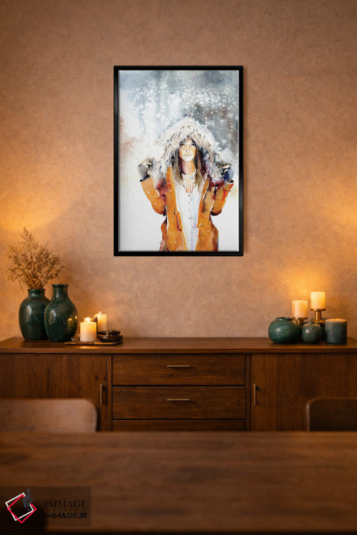 تابلو دکوراتیو در برف اثر مارینا ایگناتووا - D3B