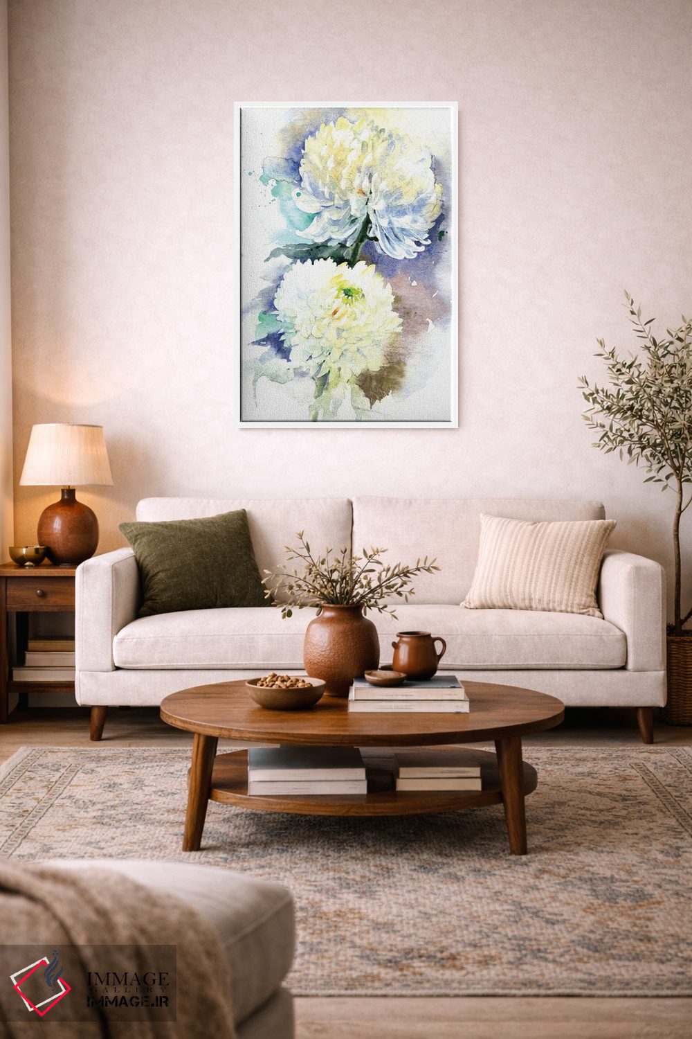 تابلو دکوراتیو دو داوودی اثر مارینا ایگناتووا - D3W