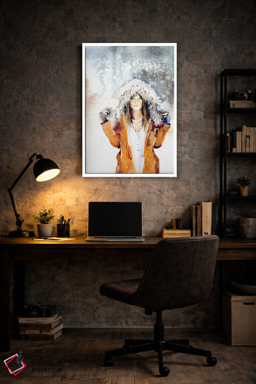 تابلو دکوراتیو در برف اثر مارینا ایگناتووا - D6W