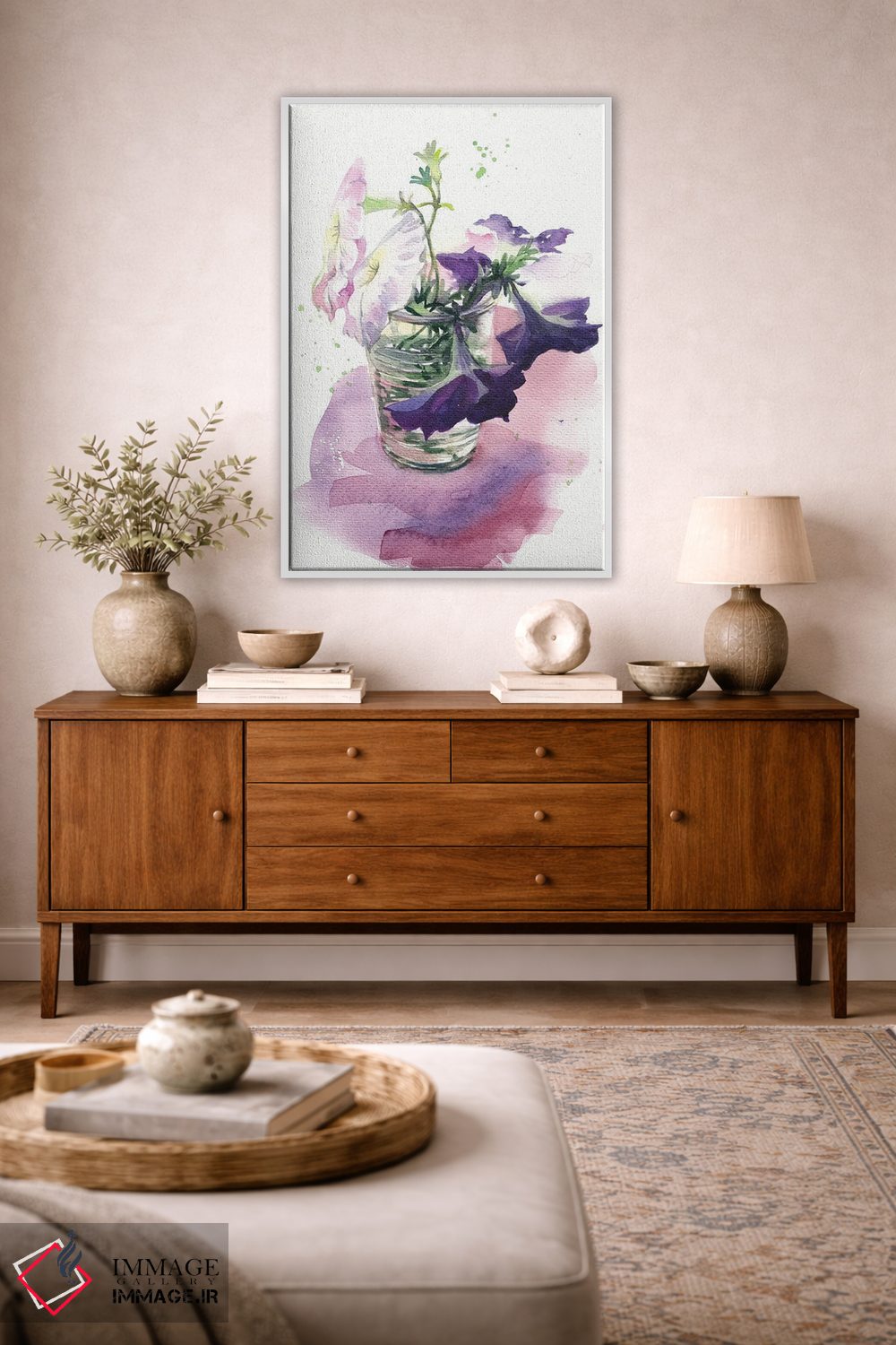 تابلو دکوراتیو پتونیا اثر مارینا ایگناتووا - D3W