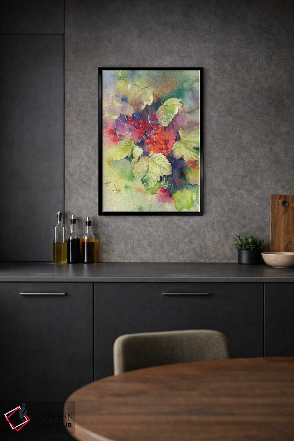 تابلو دکوراتیو قره قات قرمز اثر مارینا ایگناتووا - D1B