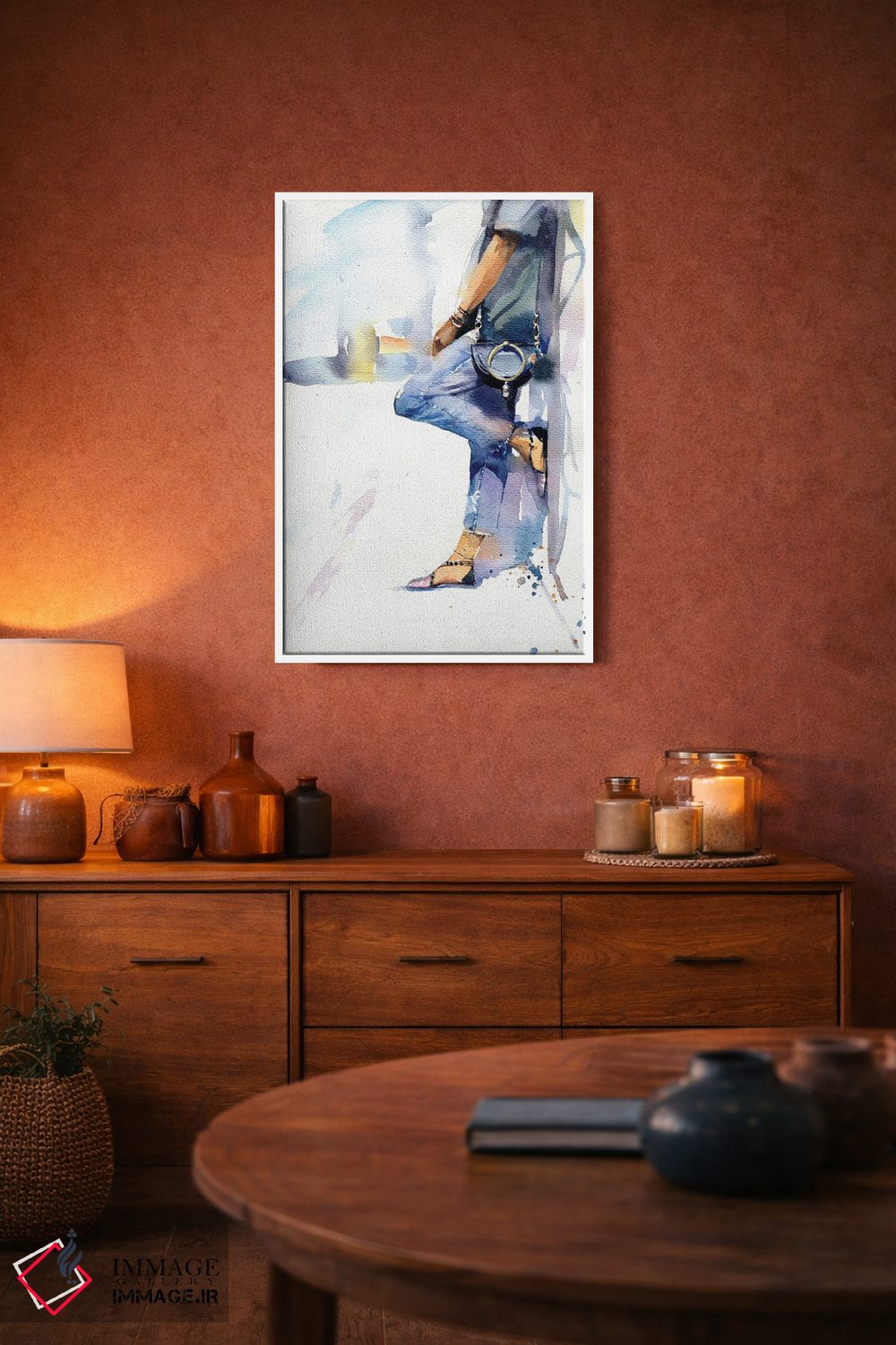 تابلو دکوراتیو در حال قدم زدن اثر مارینا ایگناتووا - D2W