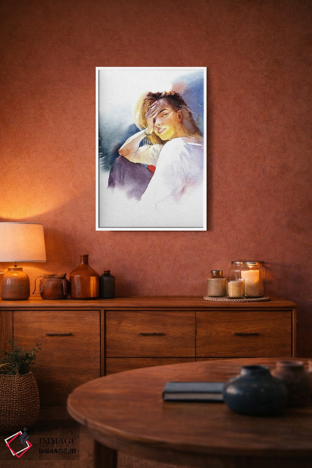 تابلو دکوراتیو زیر نور آفتاب اثر مارینا ایگناتووا - D4W