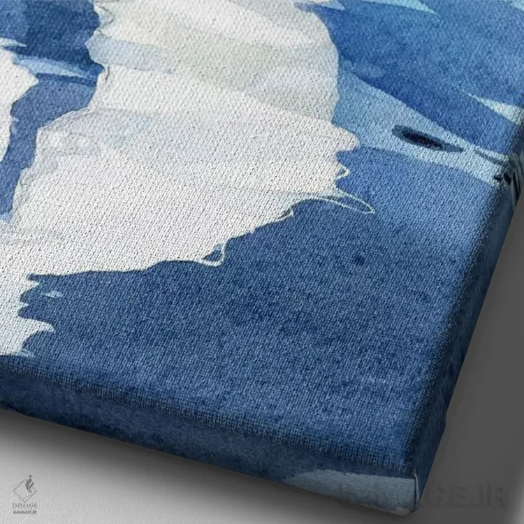 تابلو دکوراتیو زیر بادبان ها اثر مارینا ایگناتووا - نمای نزدیک بافت بوم