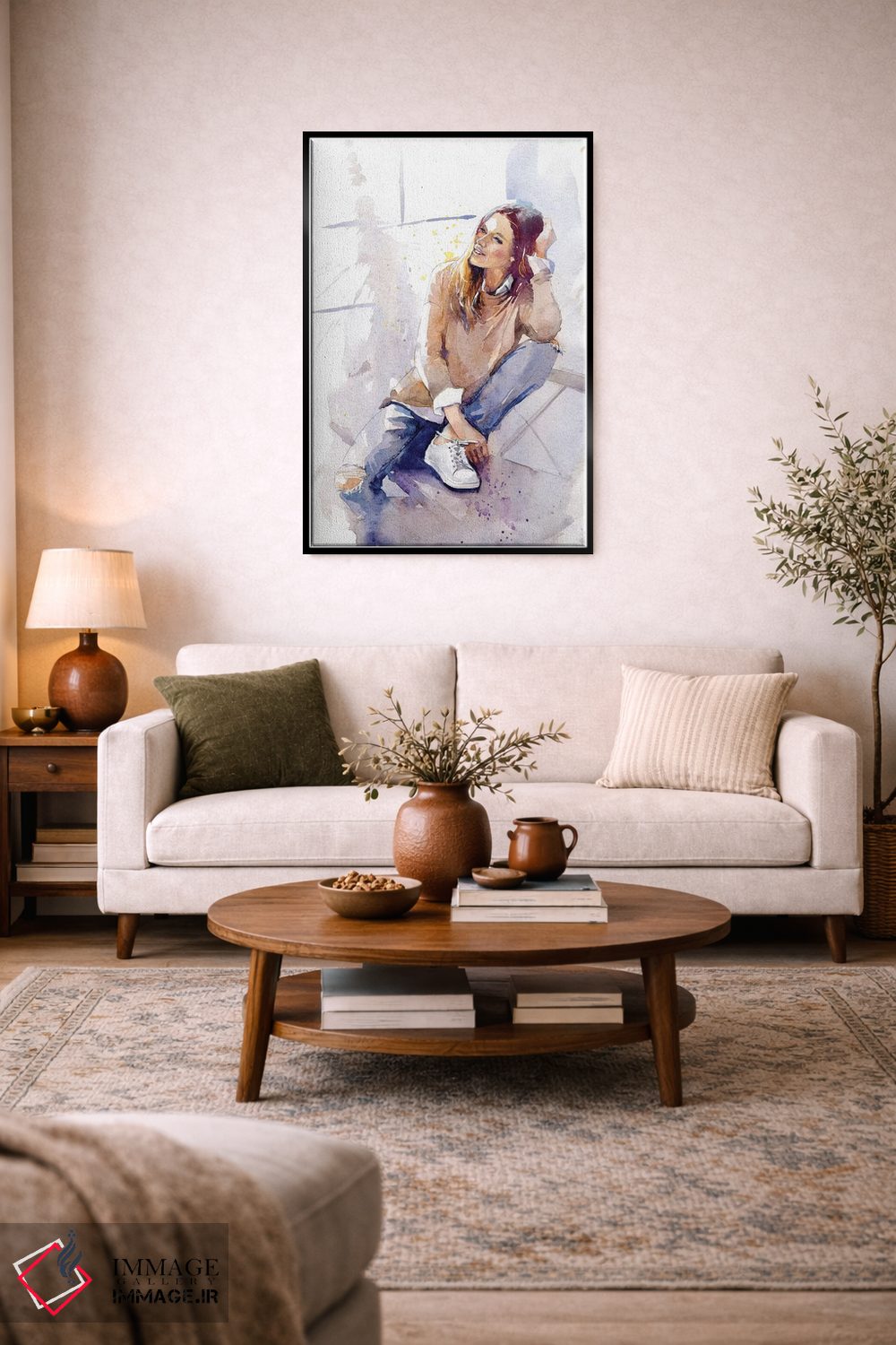 تابلو دکوراتیو احساس خوب اثر مارینا ایگناتووا - D4B