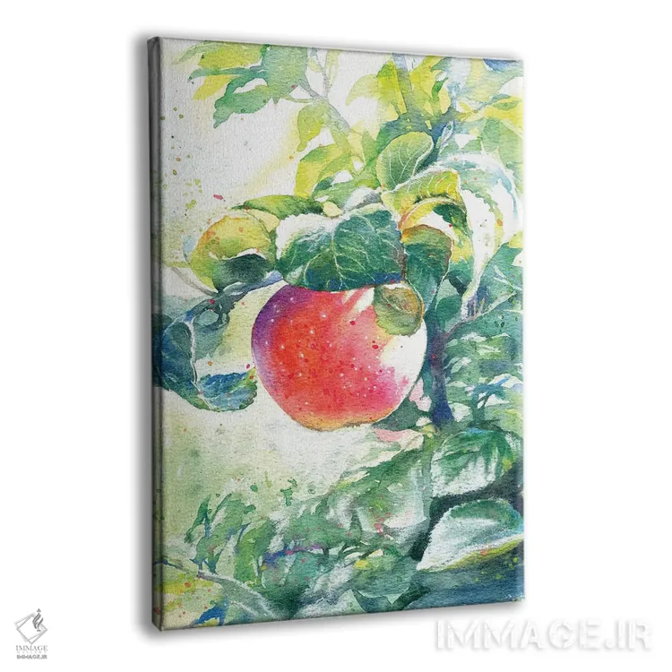 تابلو دکوراتیو سیب اثر مارینا ایگناتووا - نمای پرسپکتیو محصول