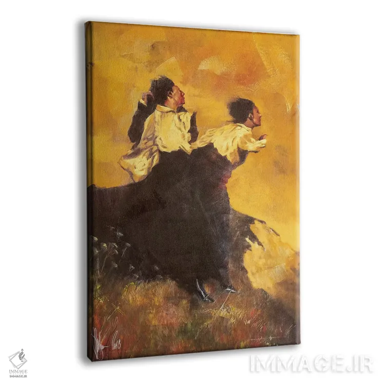 تابلو دکوراتیو آن سوی پرتگاه اثر ایگور شولمان - نمای پرسپکتیو محصول