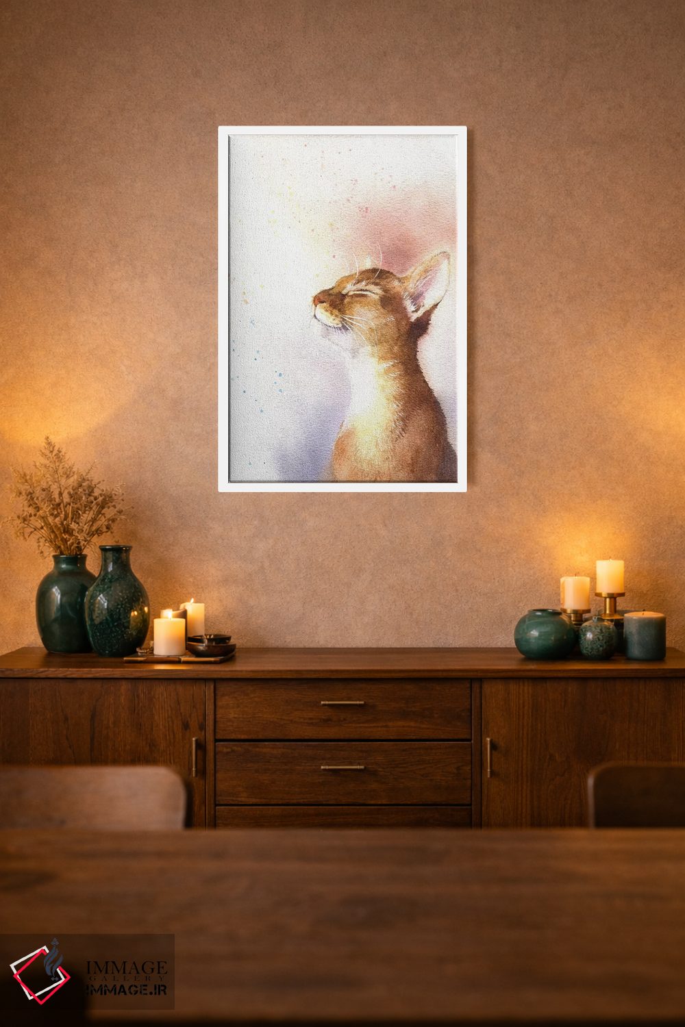 تابلو دکوراتیو احساس خوشبختی اثر مارینا ایگناتووا - D1W