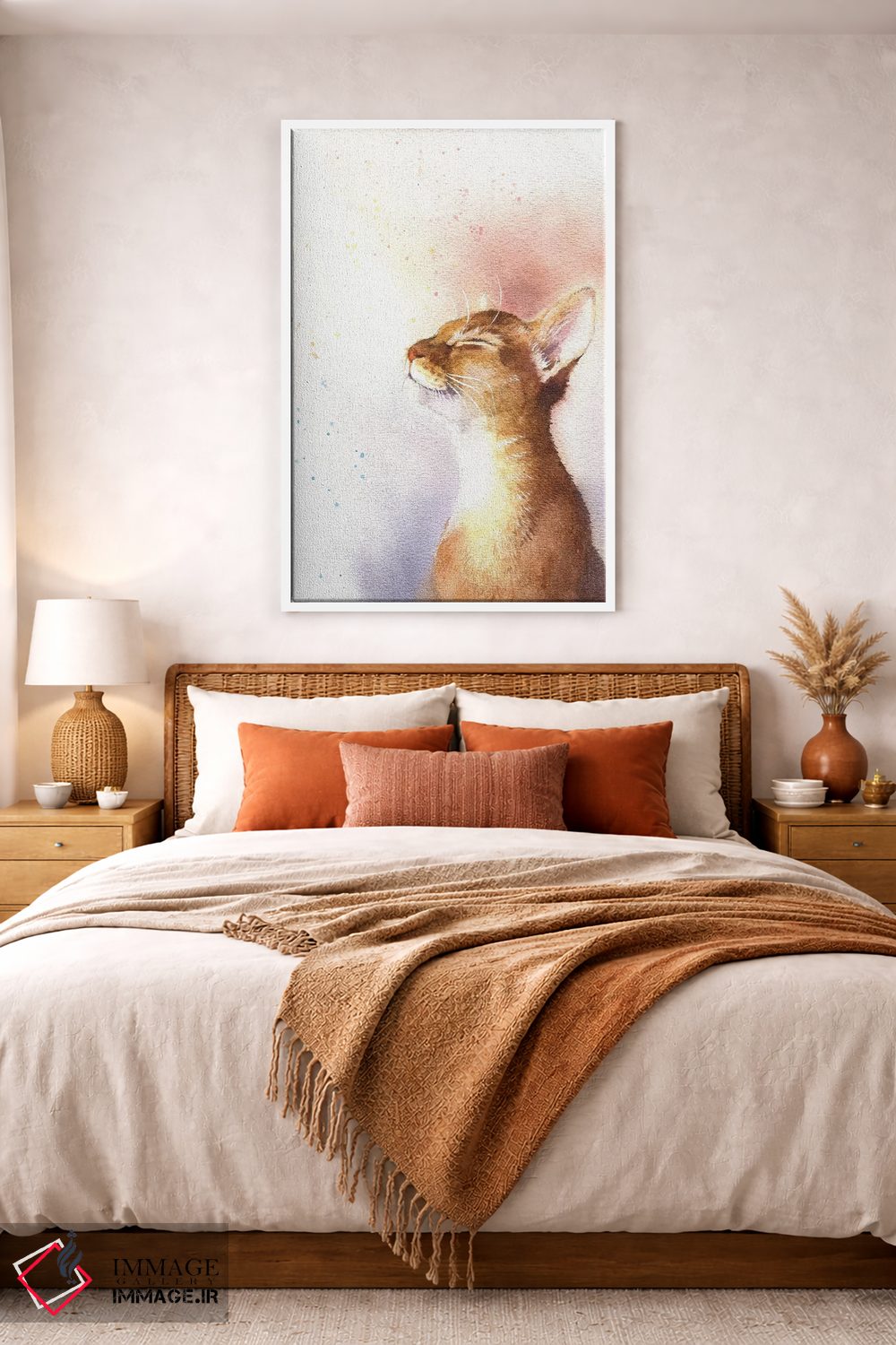 تابلو دکوراتیو احساس خوشبختی اثر مارینا ایگناتووا - D3W