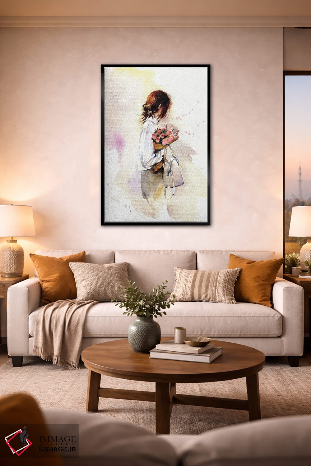 تابلو دکوراتیو تولیکام های حامل اثر مارینا ایگناتووا - D2B