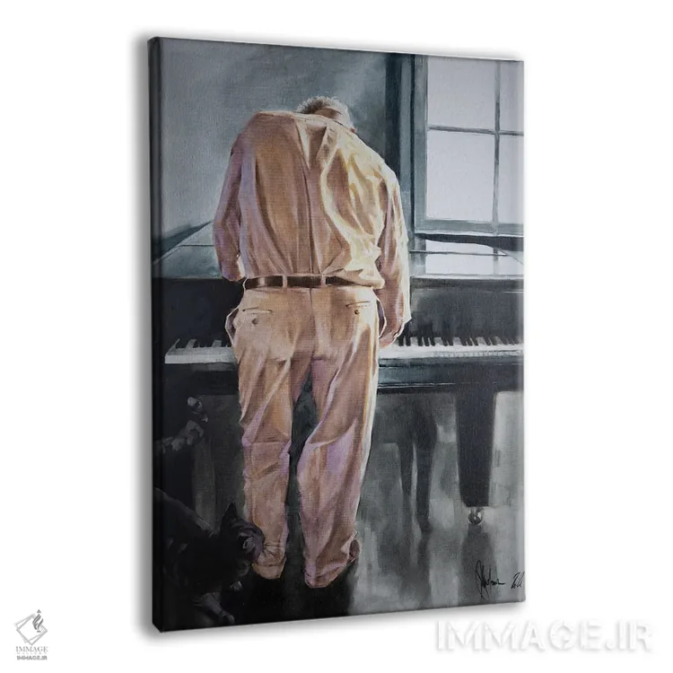 تابلو دکوراتیو چهارشنبه اثر ایگور شولمان - نمای پرسپکتیو محصول