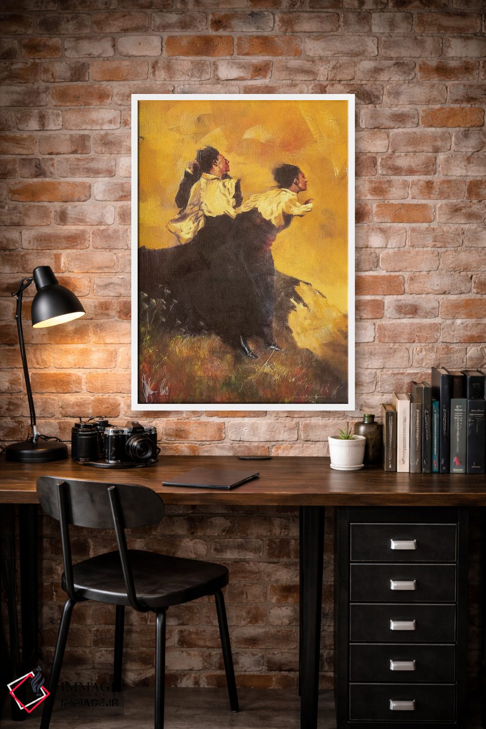 تابلو دکوراتیو آن سوی پرتگاه اثر ایگور شولمان - D2W