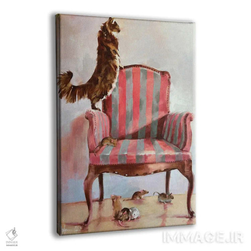 تابلو دکوراتیو طبیعت بی جان شاد اثر ایگور شولمان - نمای پرسپکتیو محصول