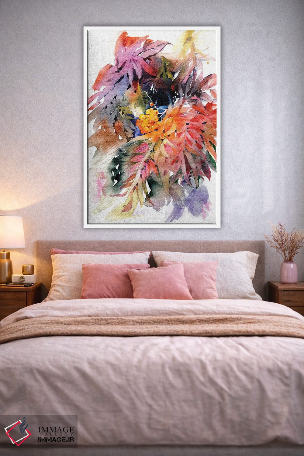 تابلو دکوراتیو درخت روآن II اثر مارینا ایگناتووا - D1W