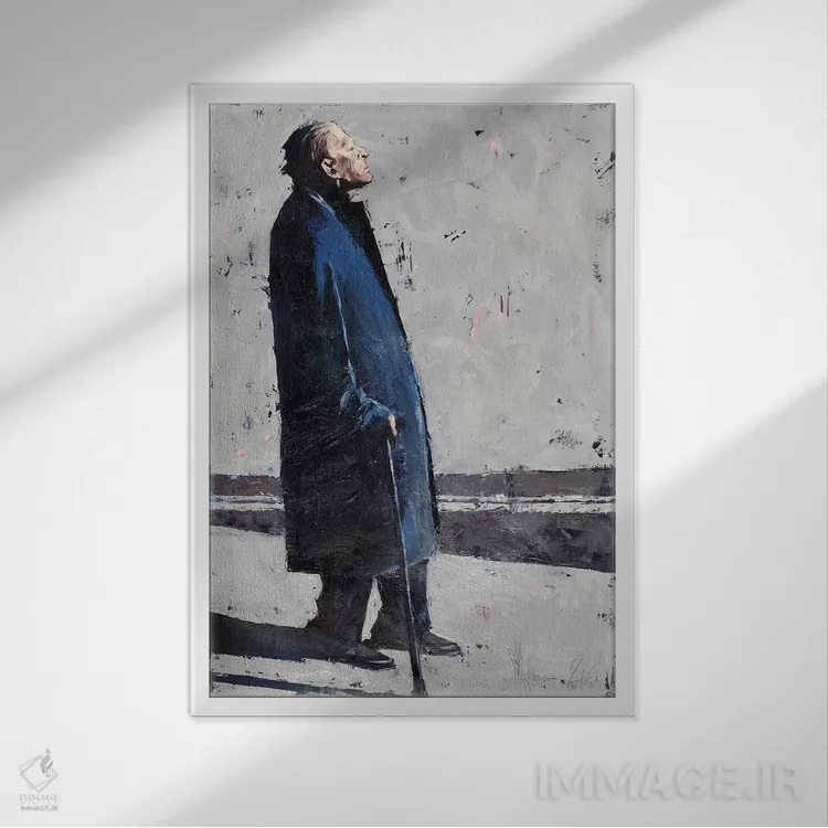 تابلو دکوراتیو Milan,دسامبر، میلان اثر ایگور شولمان - نمای قابدار سفید