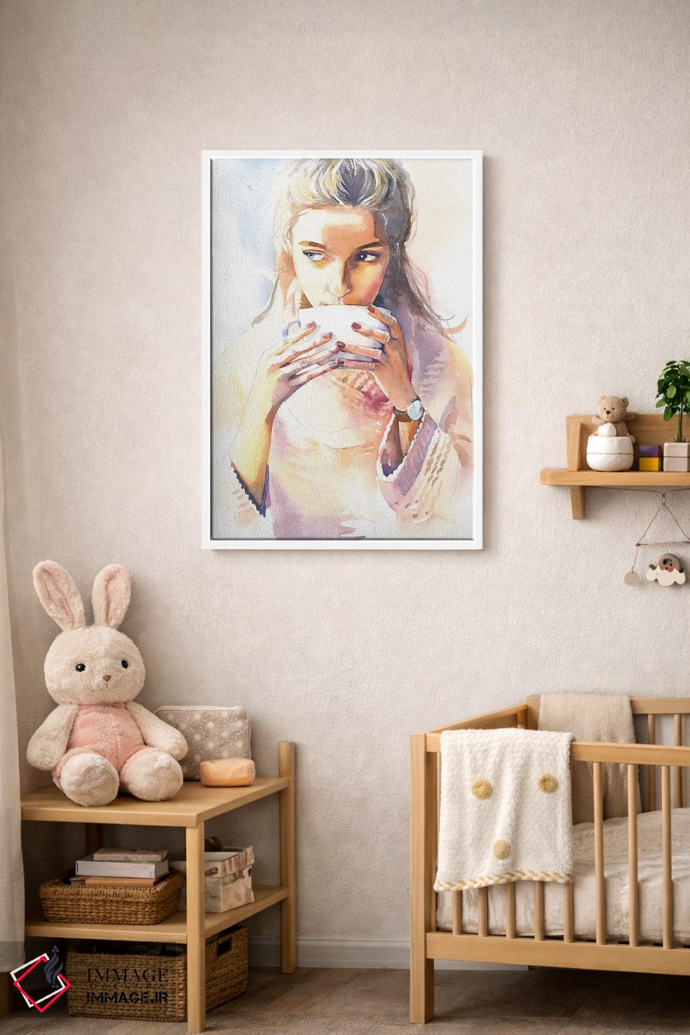 تابلو دکوراتیو شکلات صبحگاهی اثر مارینا ایگناتووا - D4W