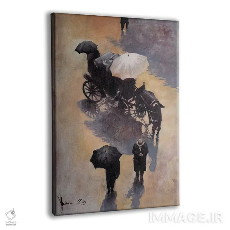 تابلو دکوراتیو بارسلون اثر ایگور شولمان - نمای پرسپکتیو محصول