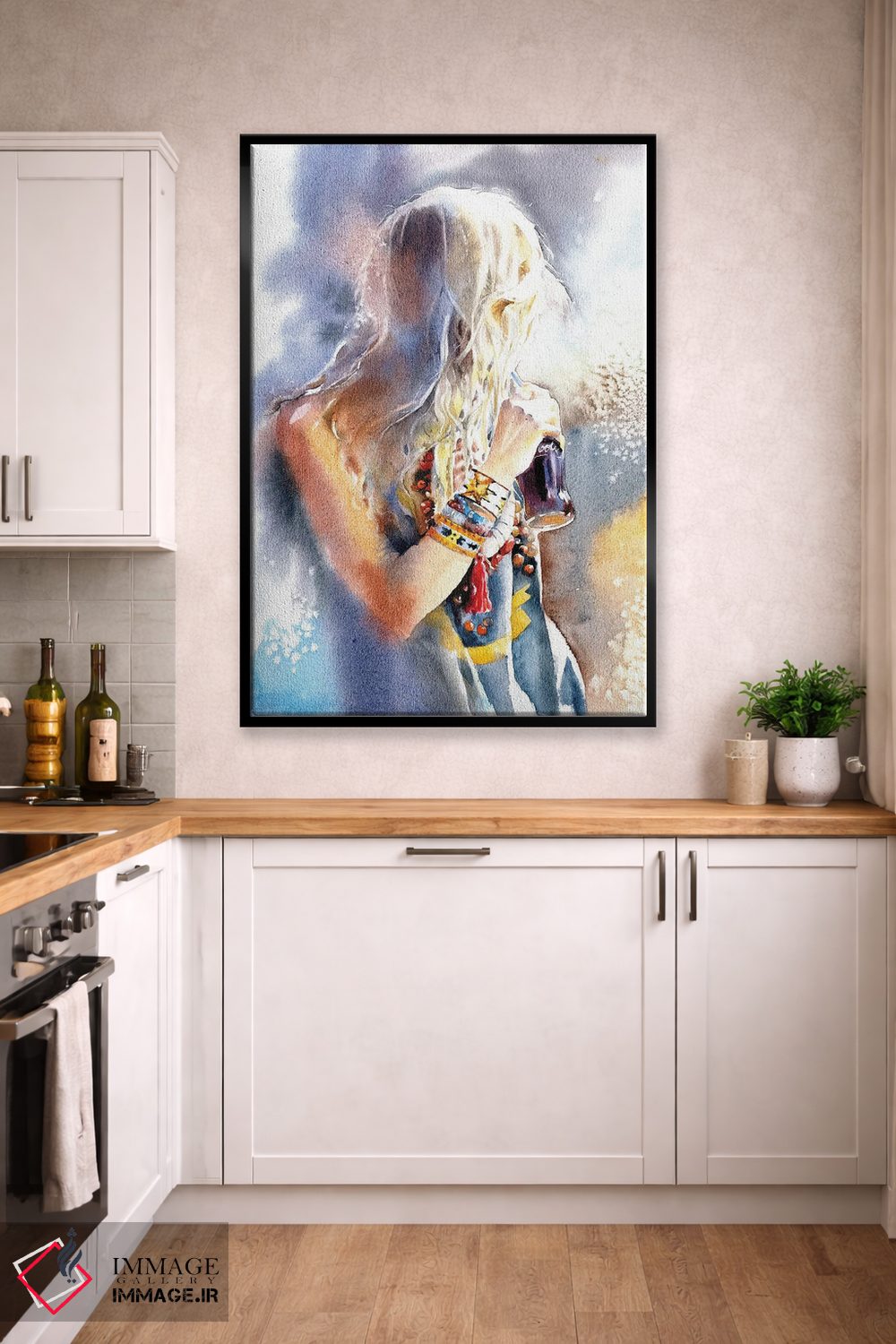 تابلو دکوراتیو نگاه به گذشته اثر مارینا ایگناتووا - D3B