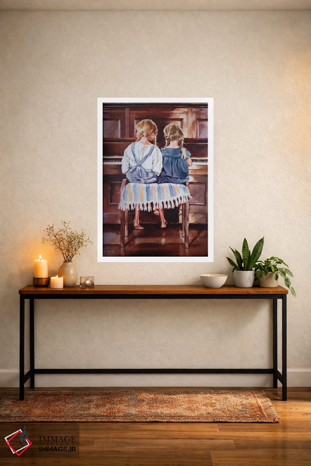 تابلو دکوراتیو خواهران II اثر ایگور شولمان - D2W