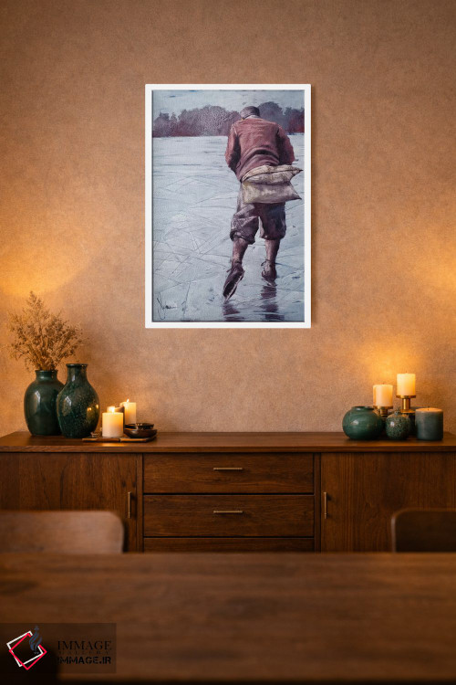 تابلو دکوراتیو ترس از درد اثر ایگور شولمان - D1W