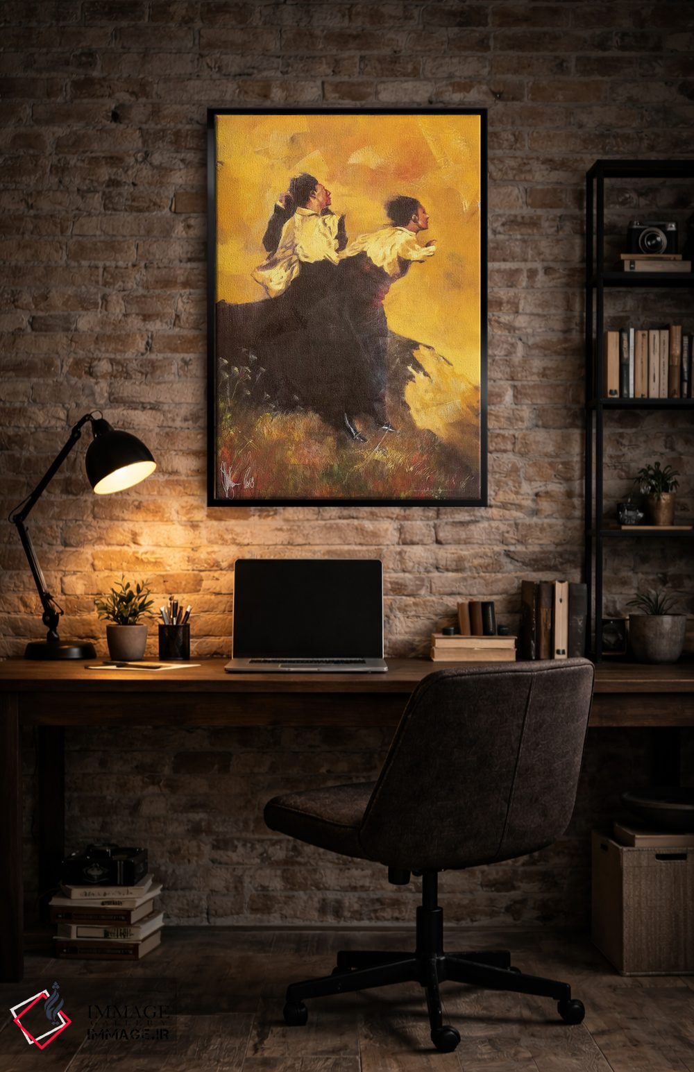 تابلو دکوراتیو آن سوی پرتگاه اثر ایگور شولمان - D5B