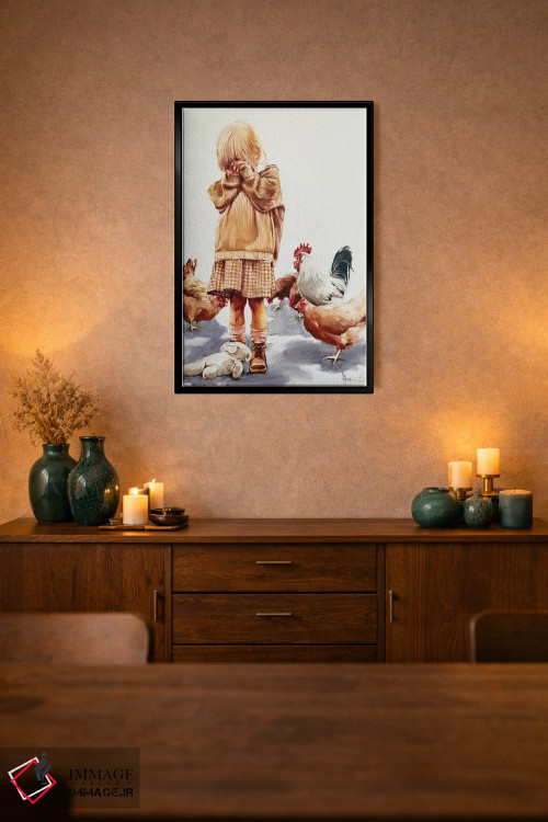 تابلو مدرن تابستان در روستا اثر ایگور شولمان - D1B