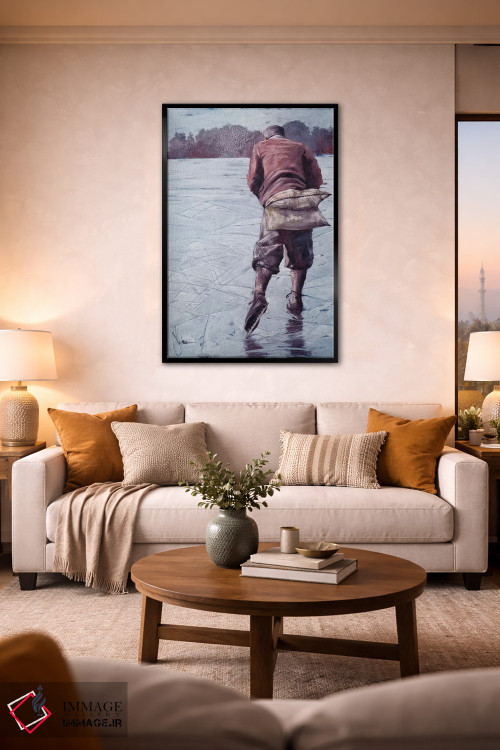 تابلو دکوراتیو ترس از درد اثر ایگور شولمان - D2B