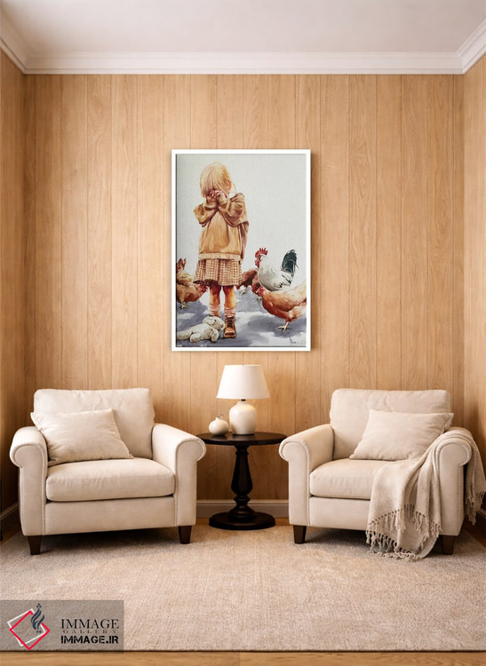 تابلو مدرن تابستان در روستا اثر ایگور شولمان - D2W