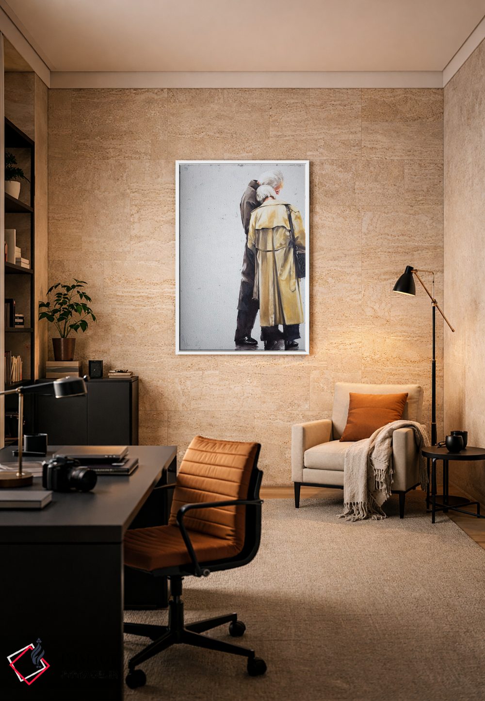 تابلو دکوراتیو وداع اثر ایگور شولمان - D5W