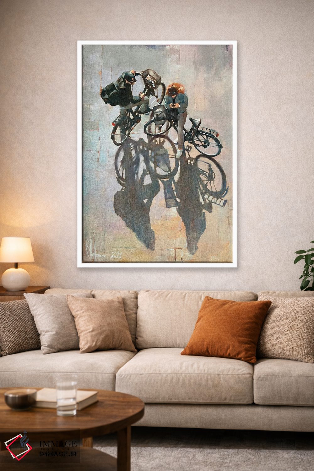 تابلو دکوراتیو دیدار پس از کار اثر ایگور شولمان - D1W