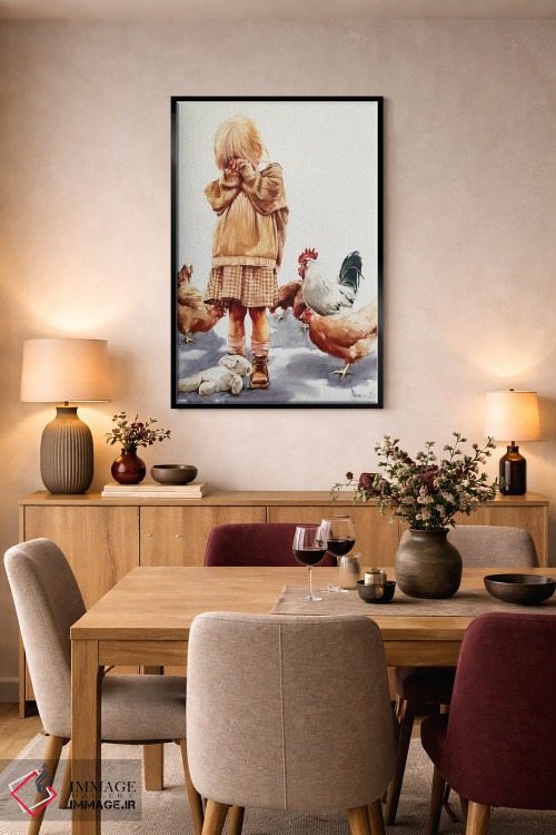 تابلو مدرن تابستان در روستا اثر ایگور شولمان - D4B