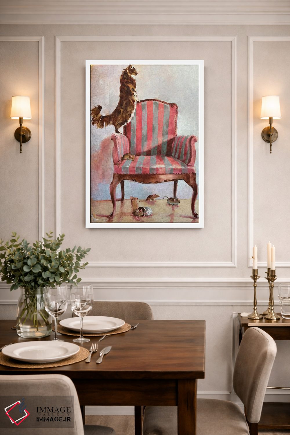 تابلو دکوراتیو طبیعت بی جان شاد اثر ایگور شولمان - D1W