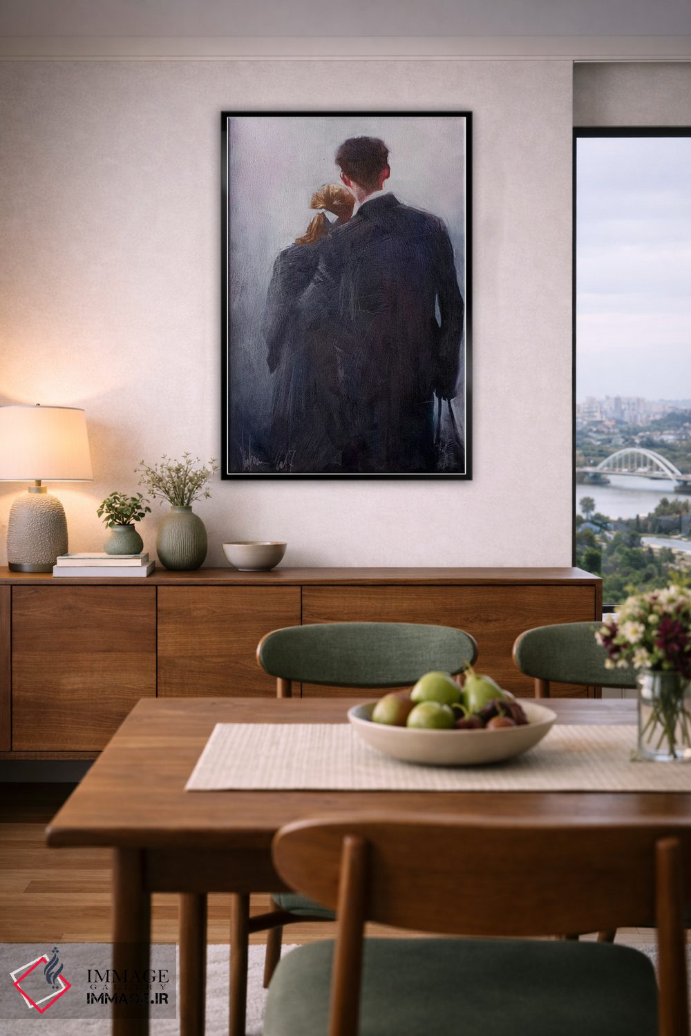 تابلو دکوراتیو کافکا اثر ایگور شولمان - D6B