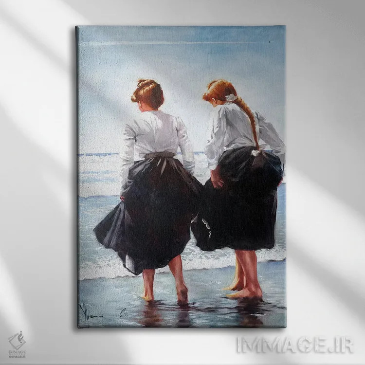 تابلو دکوراتیو صبح بهاری اثر ایگور شولمان - نمای روبهرو روی دیوار