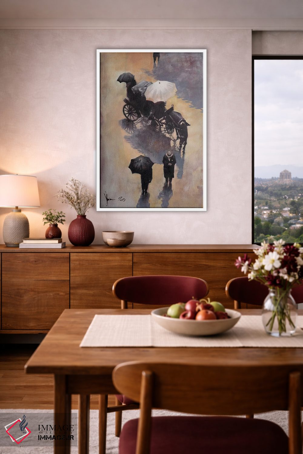 تابلو دکوراتیو بارسلون اثر ایگور شولمان - D4W