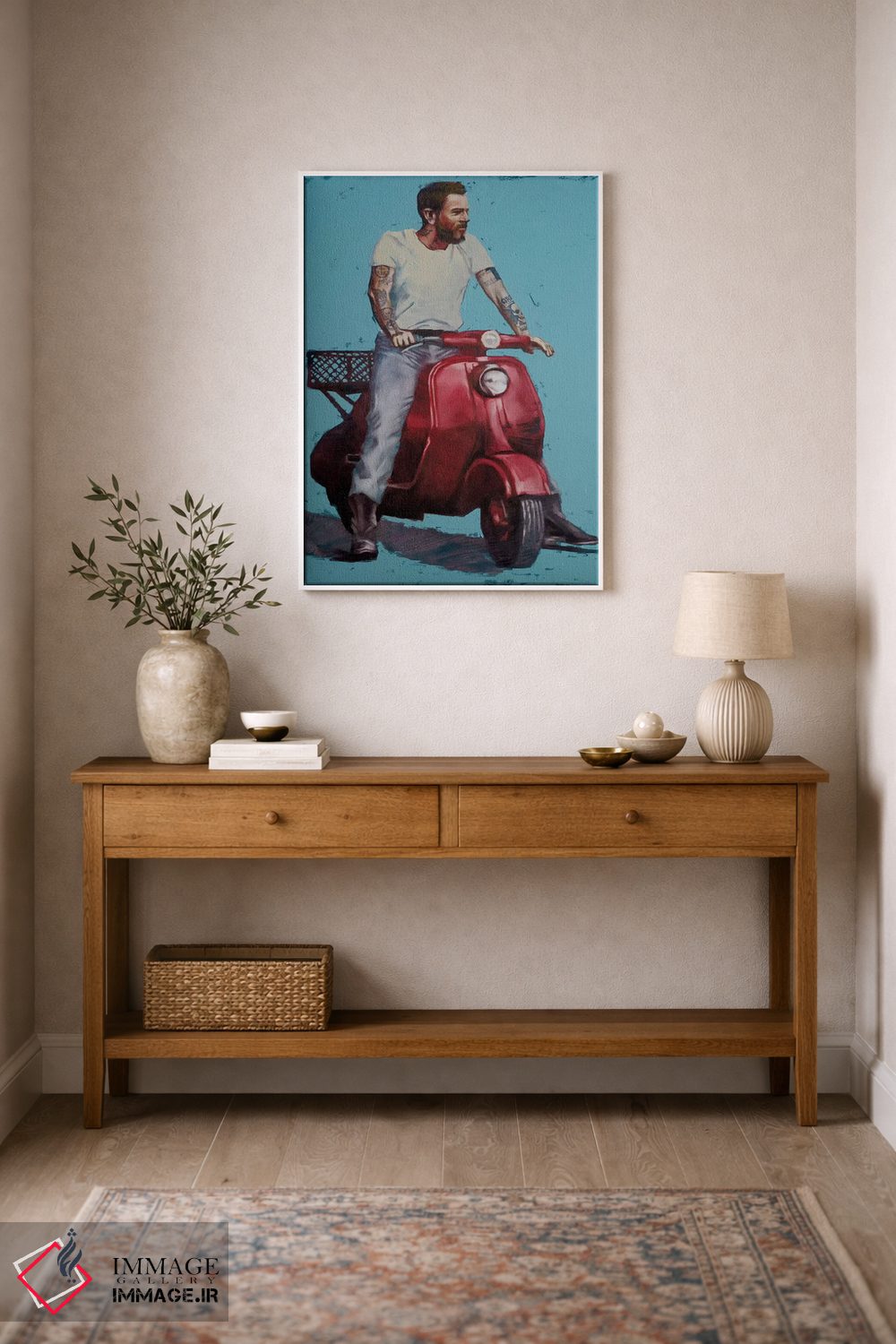 تابلو دکوراتیو مادرید اثر ایگور شولمان - D1W