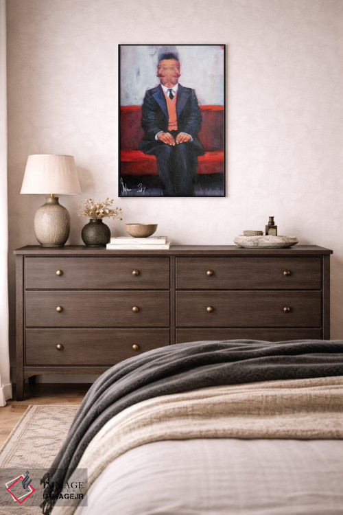 تابلو دکوراتیو خودنگاره شماره سه اثر ایگور شولمان - D3B