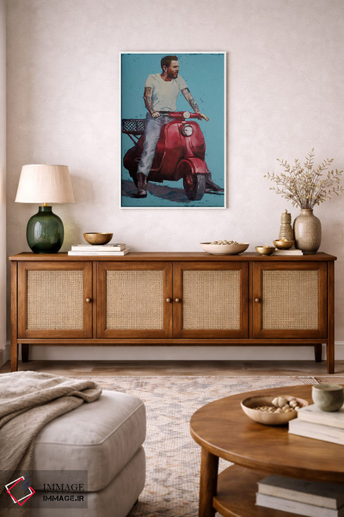 تابلو دکوراتیو مادرید اثر ایگور شولمان - D3W