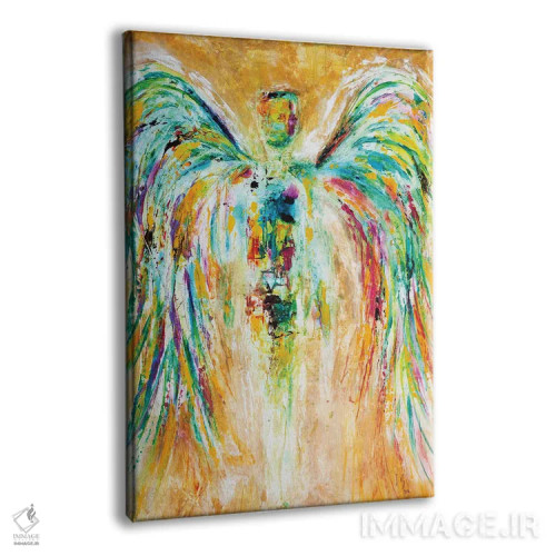 تابلو دکوراتیو روح خوش برخورد اثر ایوان گوادراما - نمای پرسپکتیو محصول