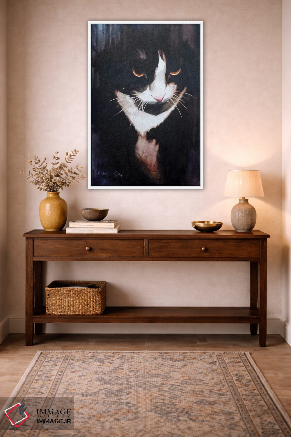 تابلو دکوراتیو گربه اول اثر ایگور شولمان - D2W